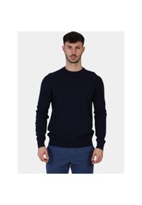 Sweter męski TBS Malykron. Kolor: niebieski