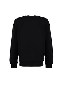 Diesel Bluza "C-Neck" | A03743-0AJIH | Mężczyzna | Czarny. Kolor: czarny. Materiał: bawełna. Wzór: nadruk, jednolity