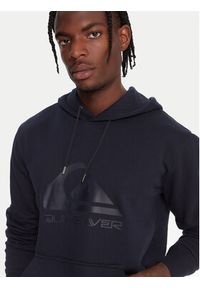 Quiksilver Bluza Comp Logo EQYFT05053 Granatowy Regular Fit. Kolor: niebieski. Materiał: bawełna #3