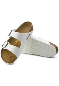 Birkenstock - Klapki damskie BIRKENSTOCK ARIZONA. Okazja: na spacer, na co dzień, do pracy. Kolor: biały. Styl: casual #6