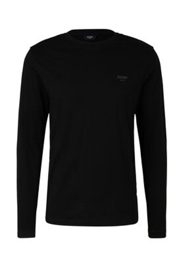 JOOP! Jeans Longsleeve 30033284 Czarny Modern Fit. Kolor: czarny. Materiał: bawełna. Długość rękawa: długi rękaw