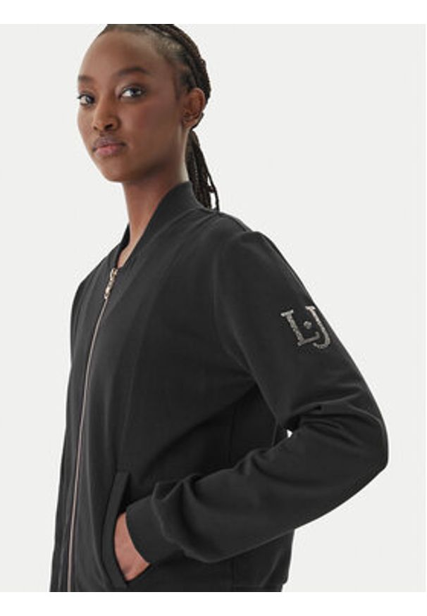 Liu Jo Sport Dres TA6222 FS090 Czarny Relaxed Fit. Kolor: czarny. Materiał: bawełna