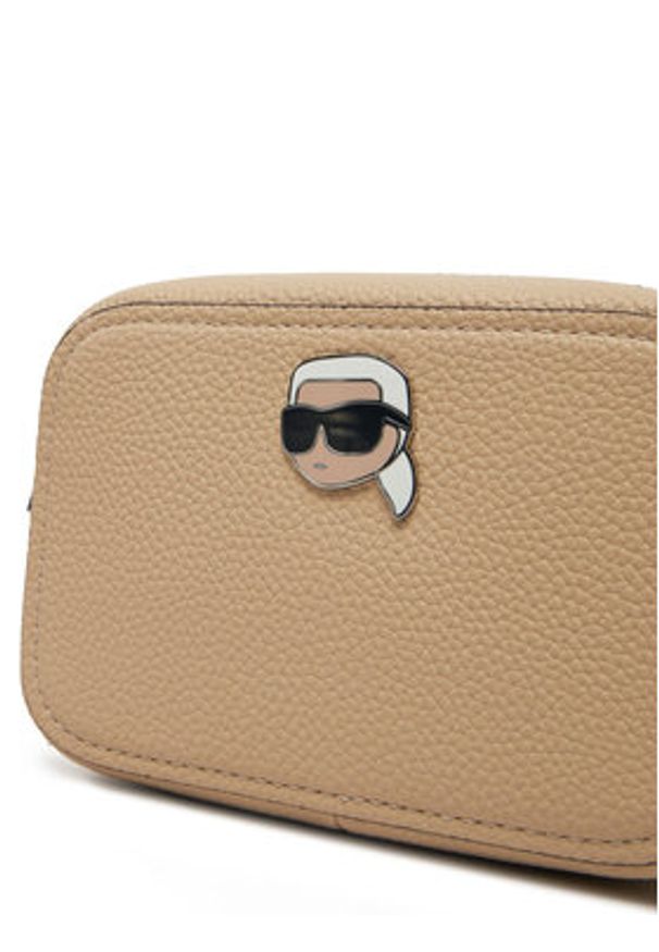 Karl Lagerfeld - KARL LAGERFELD Torebka A1W30494 Beżowy. Kolor: beżowy. Materiał: skórzane