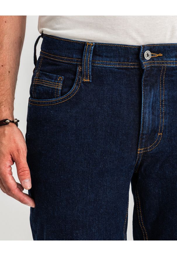 Mustang - Męskie Spodnie Jeansowe MUSTANG Washington Straight Denim Blue 1016420 5000 940