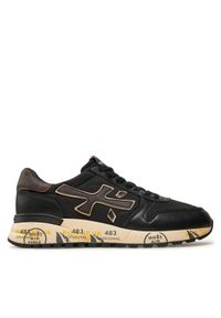 Premiata Sneakersy Mick 6418 Czarny. Kolor: czarny. Materiał: materiał