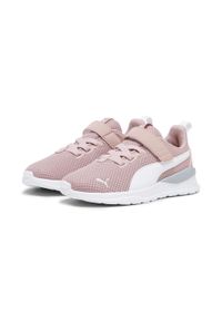 Puma - Dziecięce buty sportowe Anzarun Lite PUMA Peach Smoothie White Pink. Kolor: różowy, biały, wielokolorowy. Sport: turystyka piesza