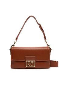 Love Moschino - LOVE MOSCHINO Torebka JC4086PP1NLI0312 Brązowy. Kolor: brązowy. Materiał: skórzane