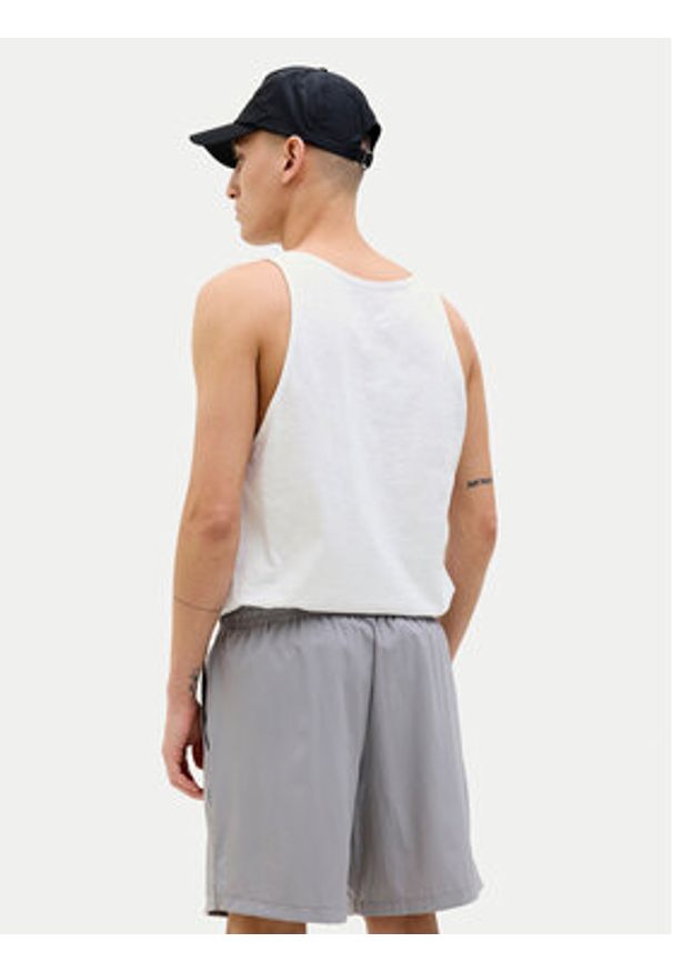Jack & Jones - Jack&Jones Tank top Varenna 12273165 Biały Regular Fit. Kolor: biały. Materiał: bawełna