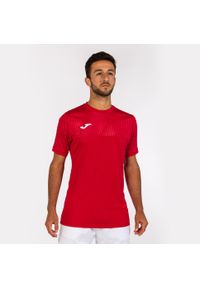 Koszulka do tenisa dla dzieci Joma Montreal. Kolor: czerwony. Sport: tenis