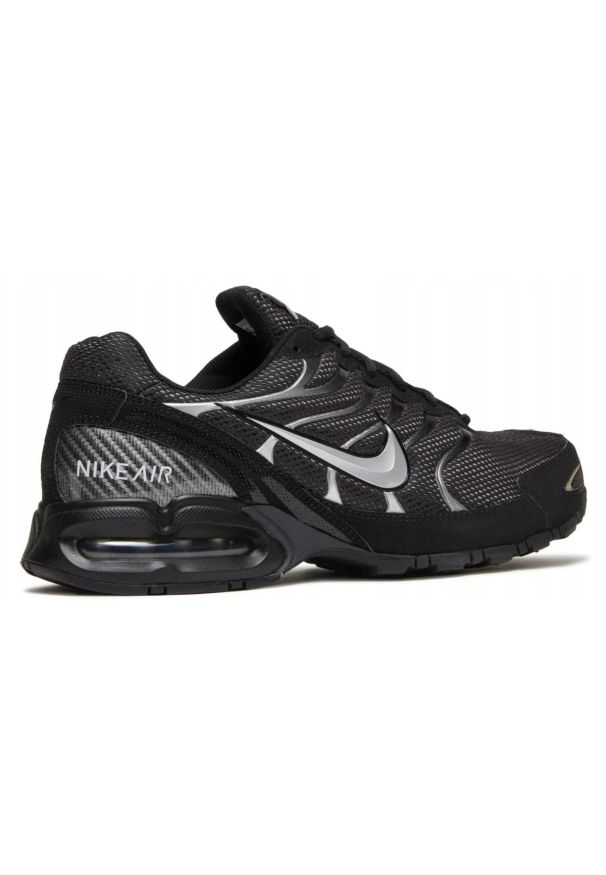 Buty treningowe męskie Nike Air Max Torch 4. Kolor: czarny. Materiał: koronka, guma, syntetyk. Szerokość cholewki: normalna. Wzór: koronka. Model: Nike Air Max