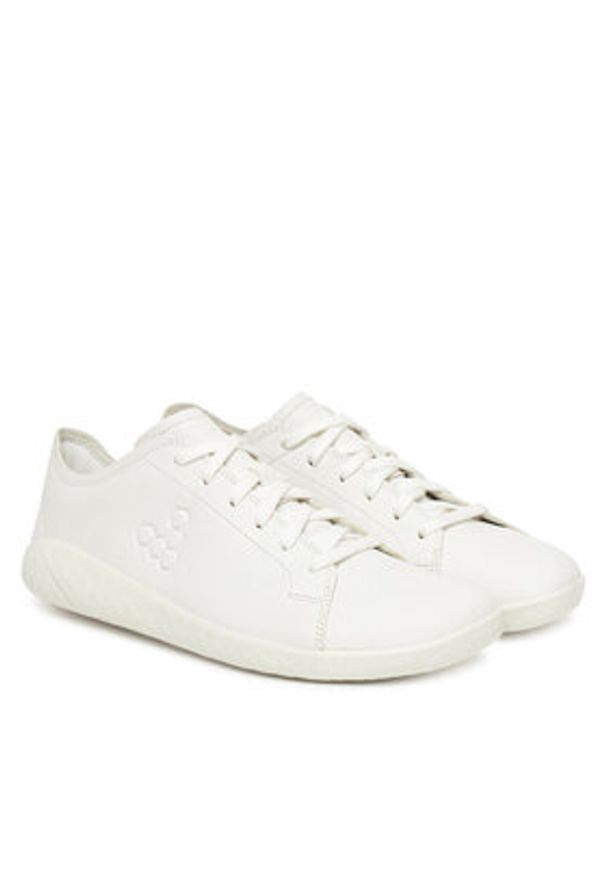 Vivo Barefoot Sneakersy Geo Court IV 209062 Biały. Kolor: biały. Materiał: skóra