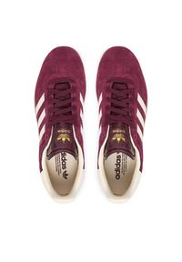 Adidas - adidas Sneakersy Gazelle KK2637 Bordowy. Kolor: czerwony. Materiał: zamsz, skóra. Model: Adidas Gazelle #3