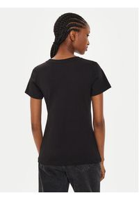 Calvin Klein Jeans T-Shirt Faded Monologo J20J223625 Czarny Slim Fit. Kolor: czarny. Materiał: bawełna