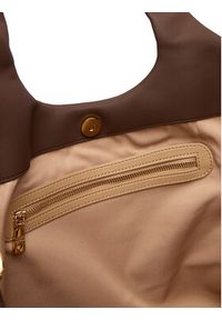Love Moschino - LOVE MOSCHINO Torebka JC4396PP0NKD031A Brązowy. Kolor: brązowy. Materiał: skórzane #5