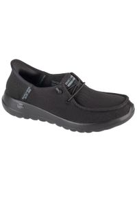 skechers - Buty sportowe Sneakersy damskie, Slip-Ins Go Walk Joy - Idalis. Kolor: czarny. Sport: turystyka piesza #1