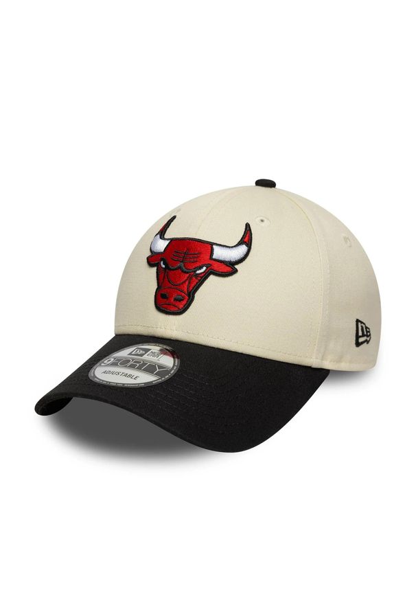 Czapka New Era 9Forty Chicago Bulls. Kolor: czarny, biały, wielokolorowy