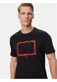 Hugo - HUGO T-Shirt Duhorse 50557684 Czarny Regular Fit. Kolor: czarny. Materiał: bawełna #2