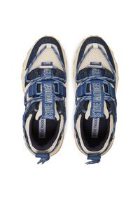 Steve Madden Sneakersy Tazmania SM11002419 Granatowy. Kolor: niebieski. Materiał: materiał #6
