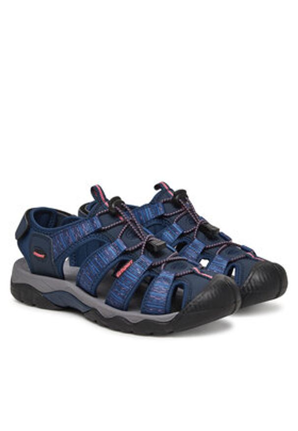 Grisport Sandały GR-25-03-9037L Granatowy. Kolor: niebieski. Materiał: materiał