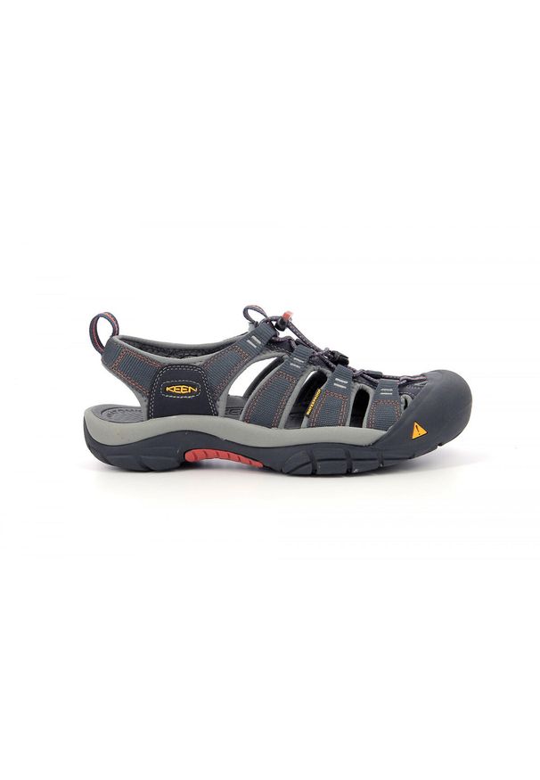 keen - Sandał Keen Newport szary męski. Kolor: wielokolorowy, niebieski, szary. Materiał: tkanina, guma. Sport: turystyka piesza