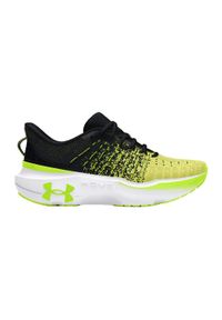 Damskie buty do biegania Under Armour Infinite Elite. Kolor: wielokolorowy, żółty, czarny. Sport: turystyka piesza #1