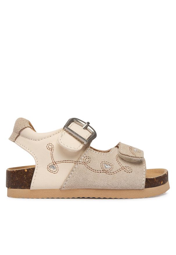 Sandały Mayoral. Kolor: beżowy