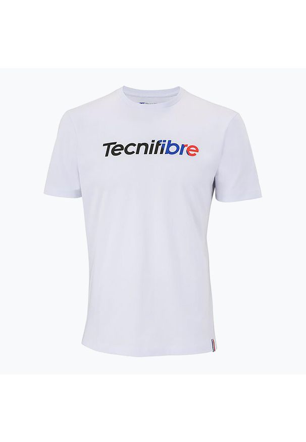 TECNIFIBRE - Koszulka dziecięca Tecnifibre Club Cotton Tee Jr. Kolor: biały. Sport: tenis
