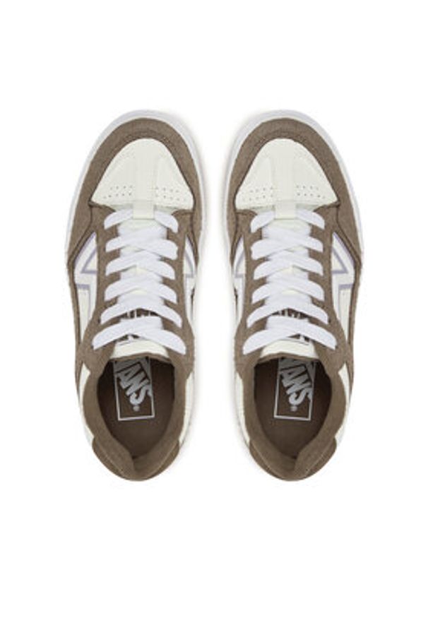 Vans Sneakersy Upland VN000D1H1NU1 Brązowy. Kolor: brązowy. Materiał: skóra, zamsz