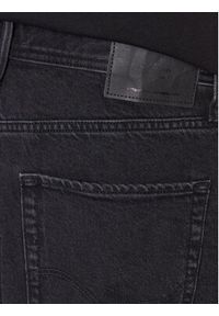 Jack & Jones - Jack&Jones Szorty jeansowe Tony 12229606 Czarny Baggy Fit. Kolor: czarny. Materiał: jeans, bawełna
