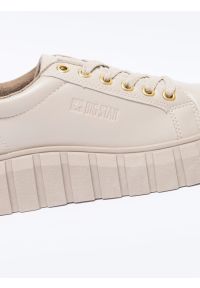 Big-Star - Sneakersy damskie beżowe MM274618 801. Kolor: beżowy. Materiał: jeans #2