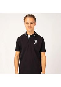 JUVENTUS FC - Juventus polo męskie. Typ kołnierza: polo. Kolor: czarny. Materiał: bawełna. Sport: piłka nożna #1