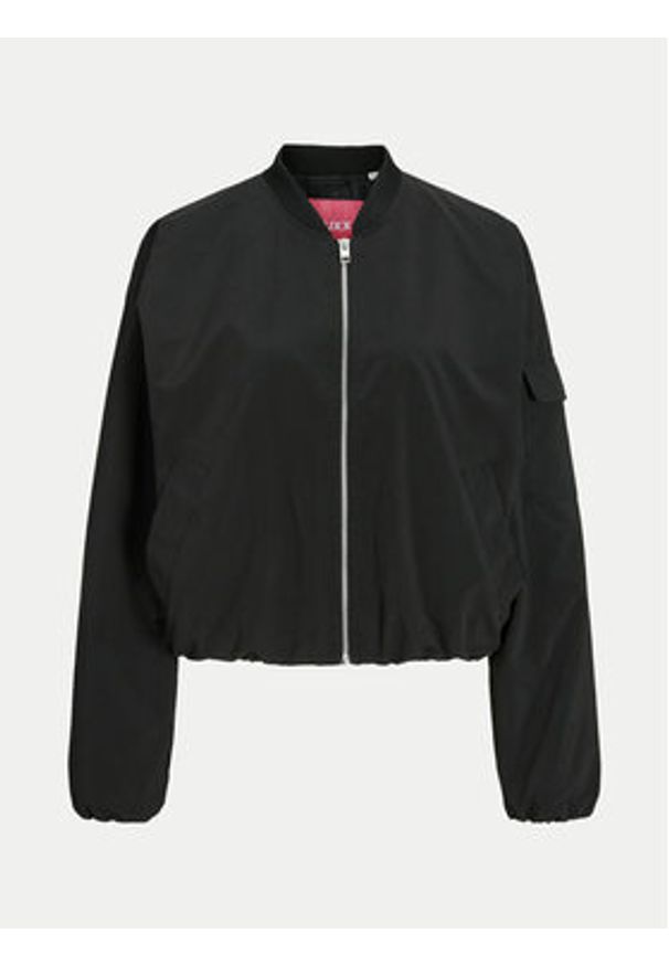 JJXX Kurtka bomber Leila 12253330 Czarny Regular Fit. Kolor: czarny. Materiał: syntetyk