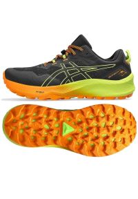 Buty do biegania Asics Gel-Trabuco 11 M 1011B605 002 czarne. Zapięcie: sznurówki. Kolor: czarny. Materiał: syntetyk, guma. Szerokość cholewki: normalna