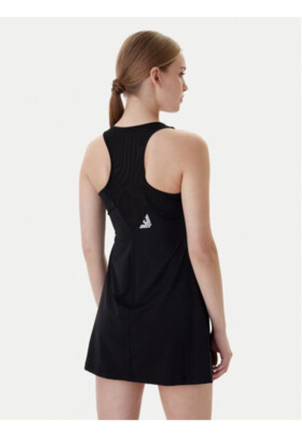 EA7 Emporio Armani Sukienka tenisowa 7W000317 AF14524 UC001 Czarny Regular Fit. Kolor: czarny. Materiał: syntetyk. Sport: tenis