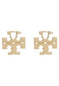 Tory Burch Kolczyki Eleanor Hidden Hoop Earring 157956 Złoty. Materiał: metalowe. Kolor: złoty #5