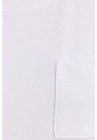 DKNY - Dkny Sukienka P0RD1B2J kolor biały mini prosta. Okazja: na co dzień. Kolor: biały. Wzór: nadruk. Typ sukienki: proste. Styl: casual. Długość: mini #2