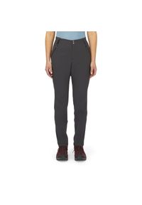 Spodnie softshellowe damskie Rab Ascendor Light Pants Regular. Kolor: szary. Sport: turystyka piesza