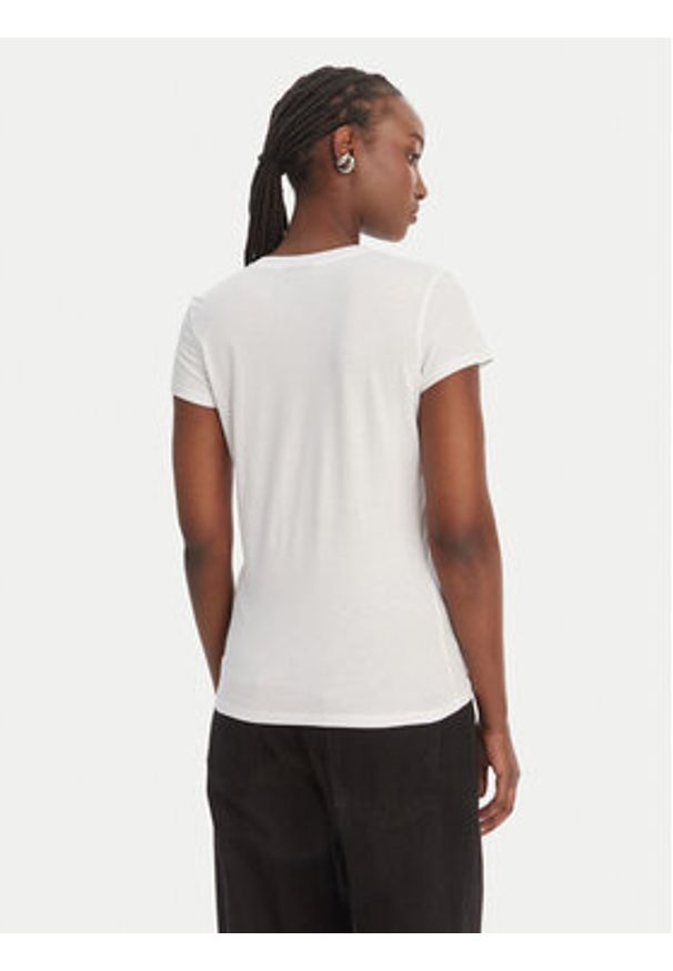 Armani Exchange T-Shirt XW002292 AF10356 U0002 Biały Regular Fit. Kolor: biały. Materiał: bawełna