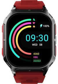 Smartwatch HiFuture FutureFit Ultra 3 Czerwony (FutureFit Ultra3 Red). Rodzaj zegarka: smartwatch. Kolor: czerwony