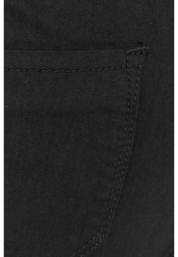 Brave Soul Jeansy Julia damskie medium waist. Kolor: czarny