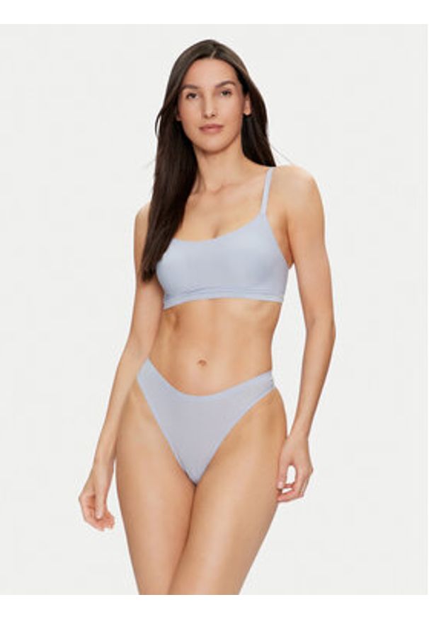 Chantelle Stringi Soft Stretch C26490 Niebieski. Kolor: niebieski. Materiał: syntetyk