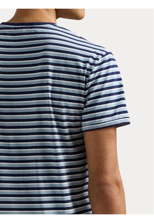Polo Ralph Lauren T-Shirt 710964720001 Niebieski Classic Fit. Typ kołnierza: polo. Kolor: niebieski. Materiał: bawełna