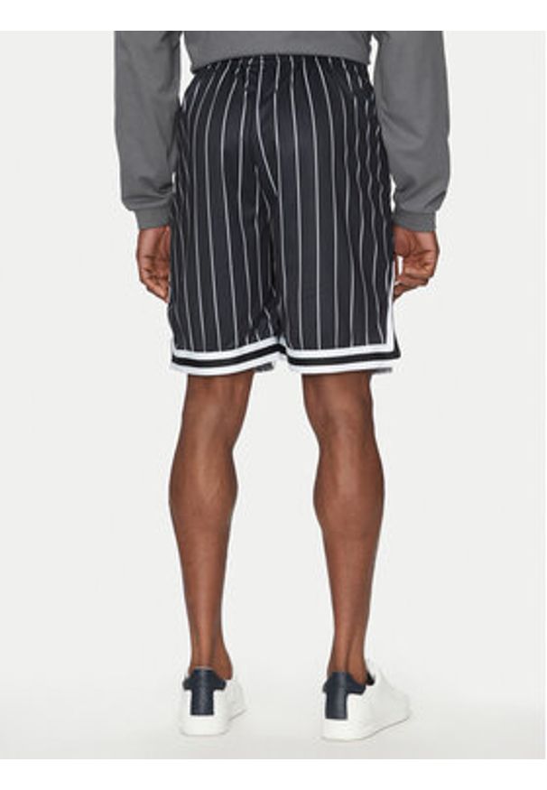 Karl Kani Szorty sportowe Small Signature 6014920 Czarny Relaxed Fit. Kolor: czarny. Materiał: syntetyk. Styl: sportowy
