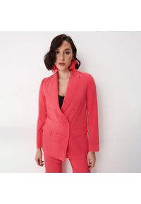 Mohito - Elegancka marynarka - Różowy. Kolor: różowy. Styl: elegancki #1