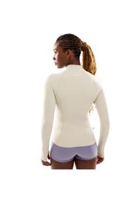 SIROKO - Damska ultralekka kurtka treningowa Fitness Siroko Division. Kolor: beżowy. Materiał: materiał. Sezon: zima. Sport: fitness #2