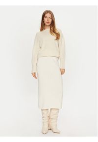 ViCOLO Spódnica ołówkowa 22085S Biały Regular Fit. Kolor: biały. Materiał: syntetyk #2