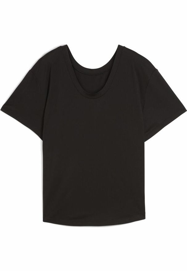 Puma - Damska luźna koszulka MOVE CLOUDSPUN PUMA Black. Kolor: czarny
