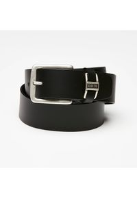 Big Star Accessories - Czarny Skórzany Pasek Męski Big Star. Kolor: czarny. Materiał: skóra. Styl: casual, klasyczny #3