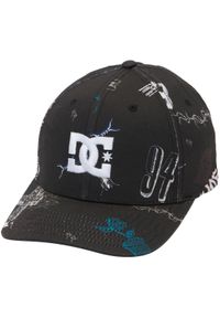 Czapka DC Shoes Cap Star Stretch Fit Hat, Dla obu płci. Kolor: czarny. Materiał: materiał, bawełna