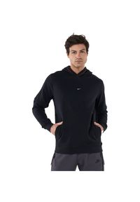 Nike - Męska Bluza Z Polaru. Kolor: czarny. Materiał: polar